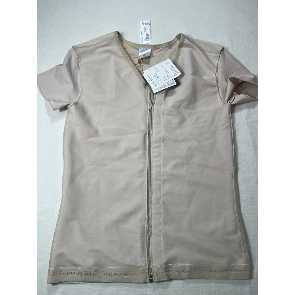 Colombian Men's Waist Trainer‎ Body Shaper - Beige Ref:H-002/size XS